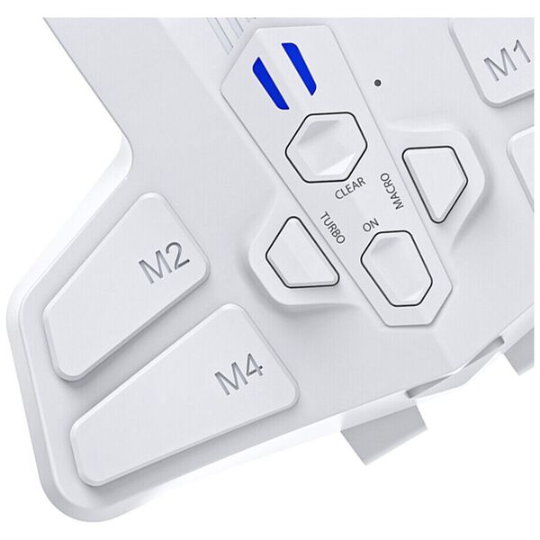 Back paddles No brand 30S, For Play Station 5, Programable , White - 13081 έως 12 άτοκες Δόσεις