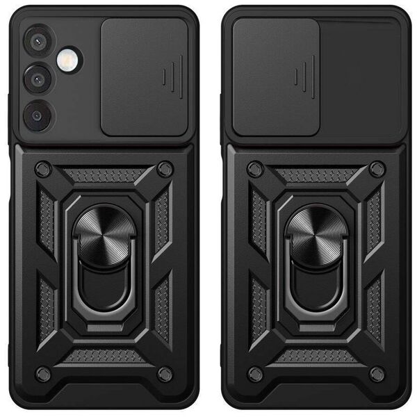 Case SAMSUNG GALAXY M15 5G Tech-Protect Camshield Pro black 5906302308071