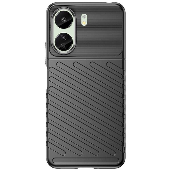 Thunder Case armored case for Xiaomi Redmi 13c - black
