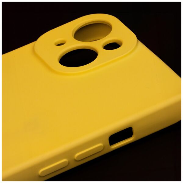 Silicon case for Samsung Galaxy A25 5G (global) yellow 5907457755581