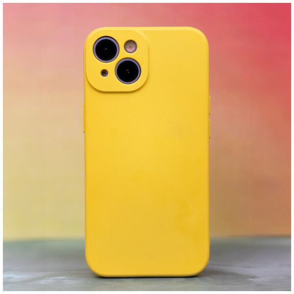 Silicon case for Samsung Galaxy A25 5G (global) yellow 5907457755581