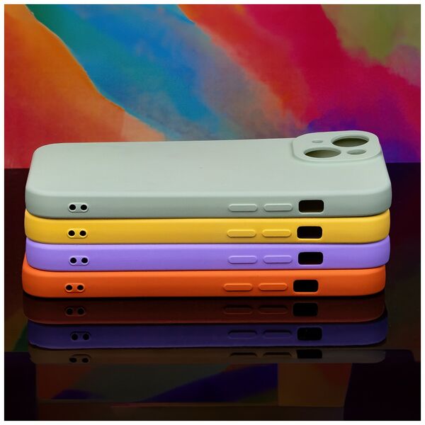 Silicon case for Samsung Galaxy A25 5G (global) yellow 5907457755581
