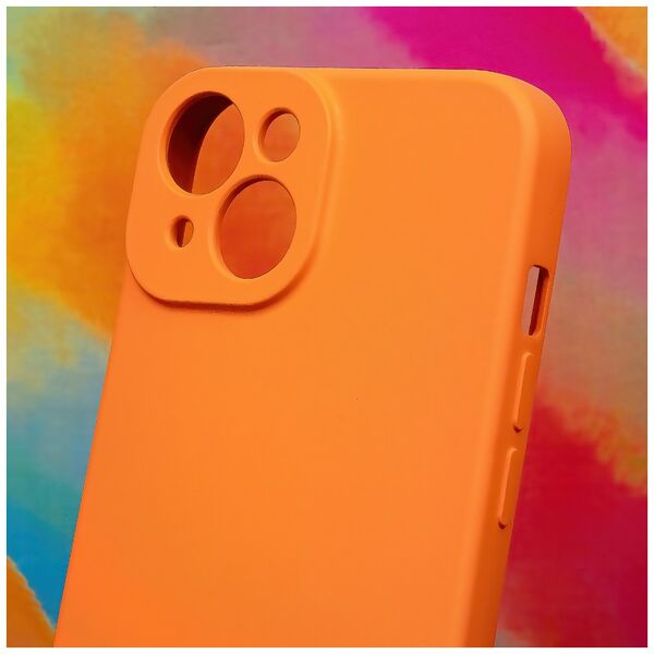Silicon case for Motorola Edge 40 Neo orange 5907457756380