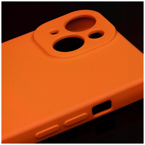 Silicon case for Motorola Edge 40 Neo orange 5907457756380
