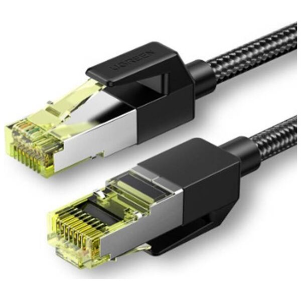 UGREEN NW150 Cat 7 F/FTP Braid Ethernet RJ45 Cable 5m (black) 6957303806058