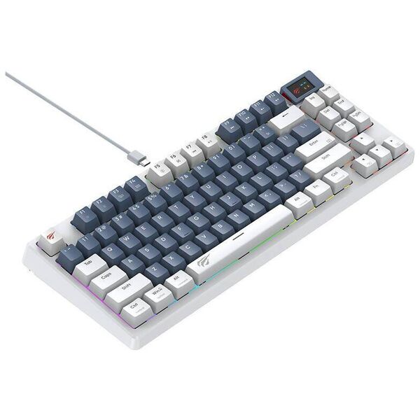 Mechanical Gaming Keyboard Havit KB884L white 6939119075767