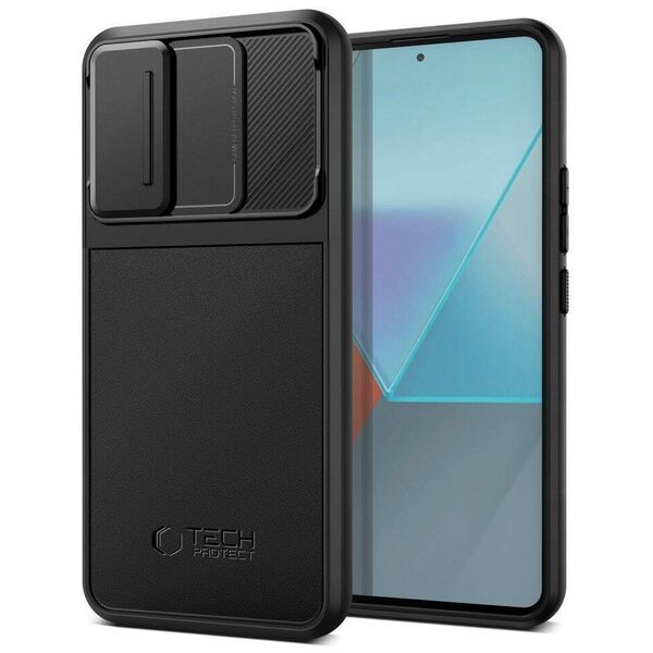 Case XIAOMI REDMI NOTE 13 PRO 5G / POCO X6 5G Tech-Protect Velar black 5906302307647