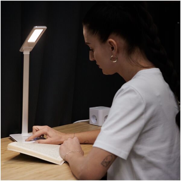 Huslog Lamp with induction charger white OW-0648 5902983625575