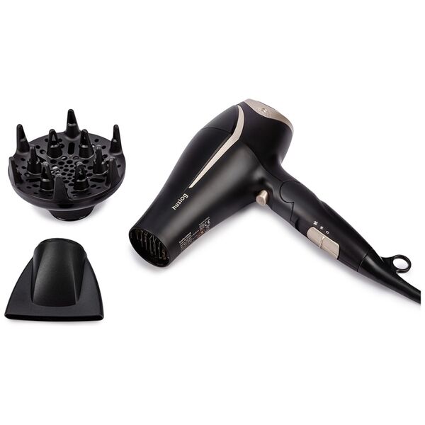 Huslog Hair dryer with ionization and foldable handle BE-570234 5902983625247