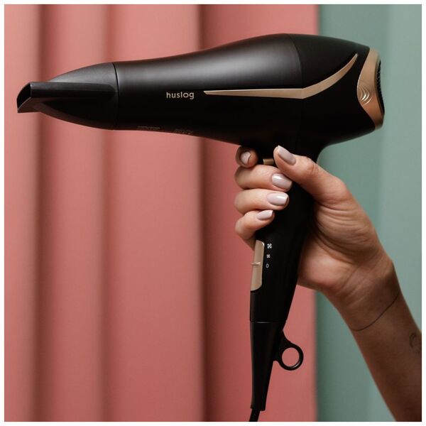 Huslog Hair dryer with ionization and foldable handle BE-570234 5902983625247