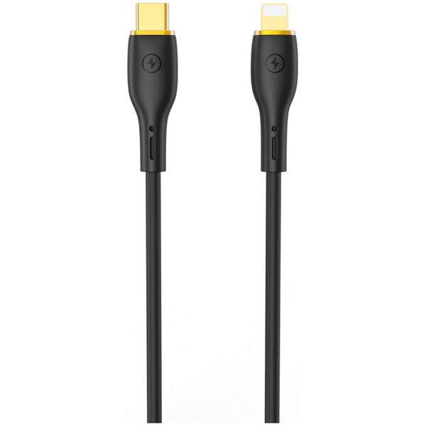 WIWU cable YQ01 USB-C - Lightning 30W 1,2m black 6976195096446
