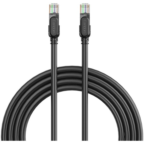 Cable Earldom ET-NW1 LAN - LAN, CAT6 UTP, 3m, Black - 18388 έως 12 άτοκες Δόσεις