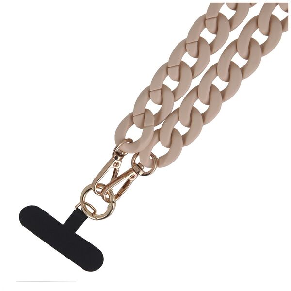 Phone chain long matte nude 5907457744530