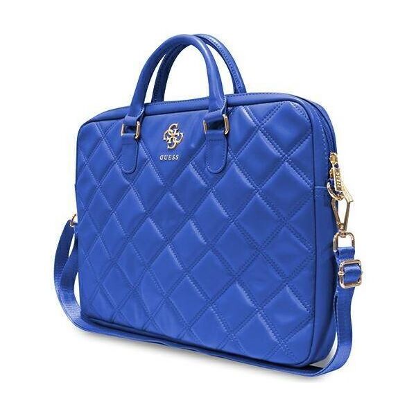 Bag LAPTOP 16" Guess Quilted 4G (GUCB15ZPSQSSGB) blue 3666339214111