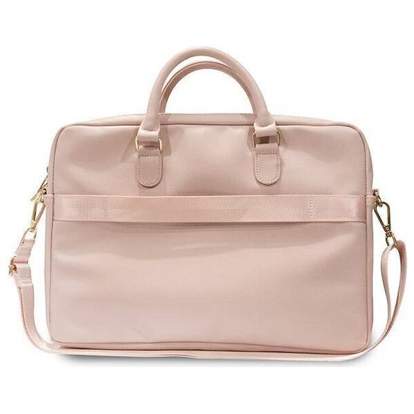 Bag LAPTOP 16" Guess Triangle 4G (GUCB15ZPGSTEGP) pink 3666339214081