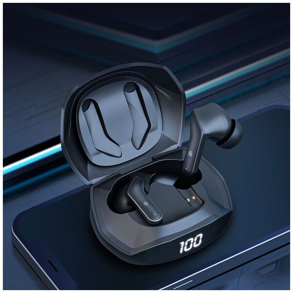 Ακουστικά Bluetooth Onikuma T33, Μαυρο - 20783 έως 12 άτοκες Δόσεις