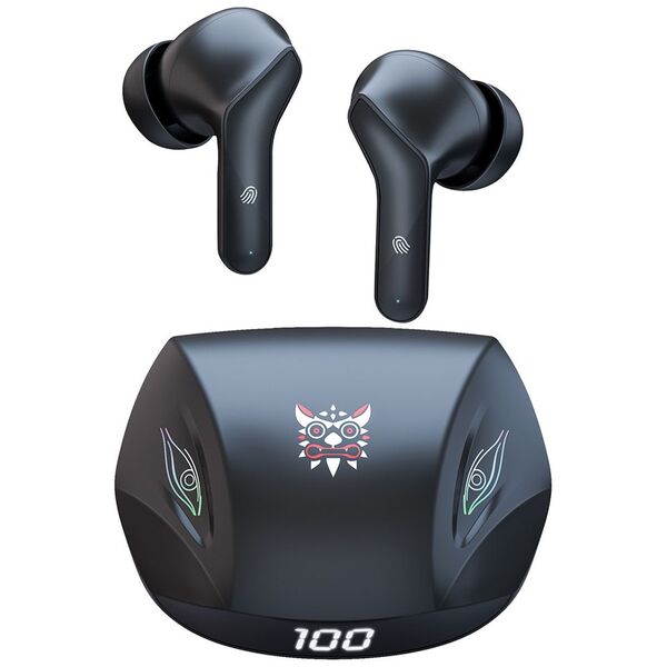 Ακουστικά Bluetooth Onikuma T33, Μαυρο - 20783 έως 12 άτοκες Δόσεις