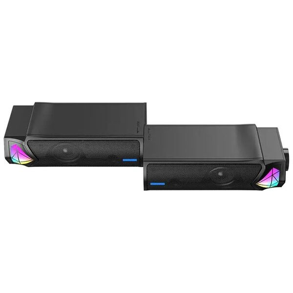 Ηχεία Onikuma L1, 2x5W, USB, RGB, Μαυρο - 22272 έως 12 άτοκες Δόσεις