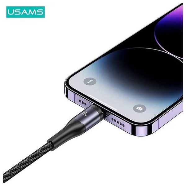 3in1 Cable 100W 1.2m USB-C - USB-C + micro USB + Lightning Digital Display PD Fast Charge USAMS U83 SJ600USB01 (US-SJ600) 6958444904337