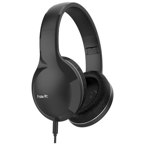 Wired Headphones Havit H100d black 6939119033804