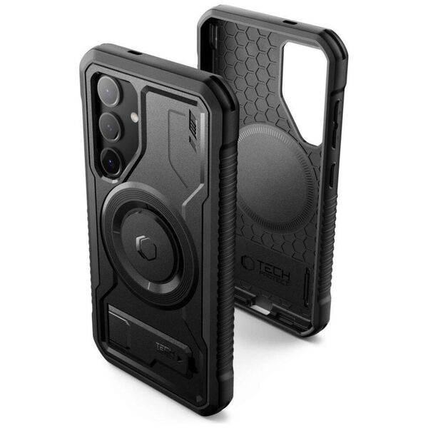 Case SAMSUNG GALAXY S24 Tech-Protect Kevlar MagSafe+ black 5906203690831