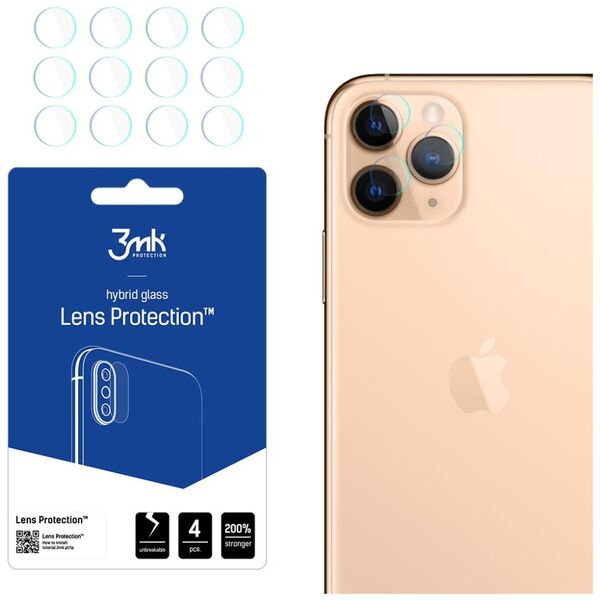 3mk Lens Protection™ hybrid camera glass for iPhone 11 Pro