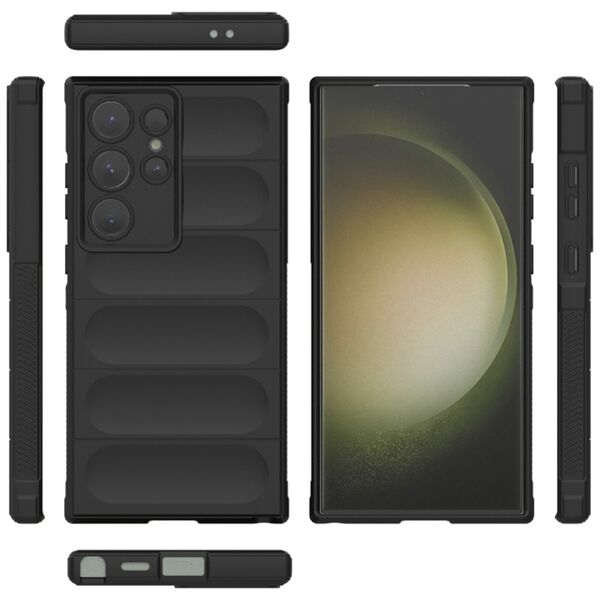 Techsuit Husa pentru Samsung Galaxy S24 Ultra - Techsuit Magic Shield - Black 5949419110328 έως 12 άτοκες Δόσεις
