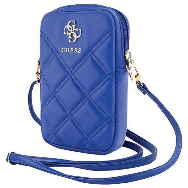 Bag Guess Zip Quilted 4G (GUWBZPSQSSGB) blue 3666339213985