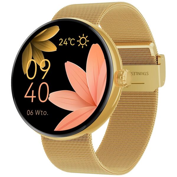 Forever smartwatch Forevive 5 SB-365 gold 5907457735712