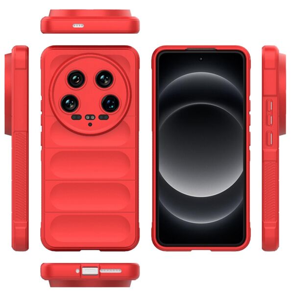 Techsuit Husa pentru Xiaomi 14 Ultra - Techsuit Magic Shield - Red 5949419108981 έως 12 άτοκες Δόσεις