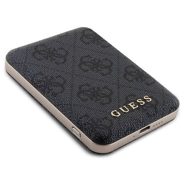 Original Case IPHONE 11 Guess Hardcase + Powerbank MagSafe 4G Metal Logo 5000mAh (GUBPM5N614GEMGK) black 3666339214500