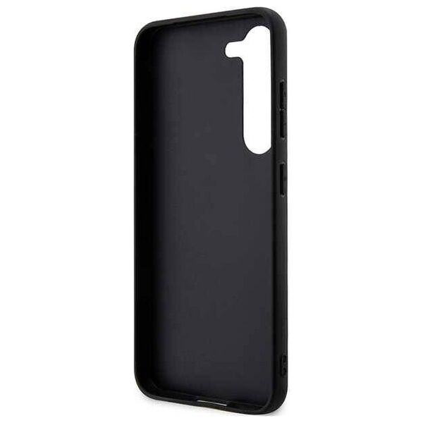 Original Case SAMSUNG GALAXY S24+ Karl Lagerfeld Hardcase Saffiano Mono Metal Logo (KLHCS24MSAKLHPK) black 3666339246976
