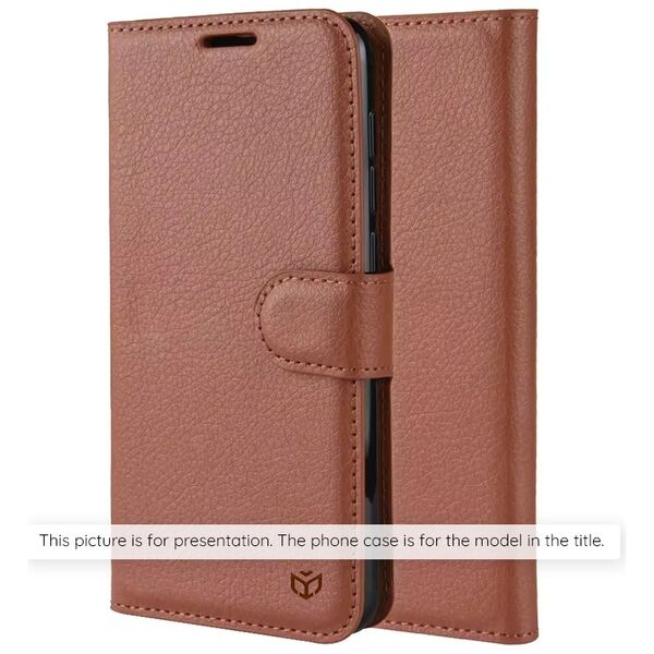 Techsuit Husa pentru Samsung Galaxy S24 Plus - Techsuit Leather Folio - Brown 5949419125636 έως 12 άτοκες Δόσεις