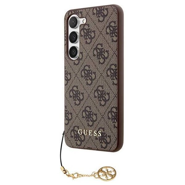 Original Case SAMSUNG GALAXY A55 5G Guess Hardcase 4G Charms Collection (GUHCSA55GF4GBR) 3666339259655