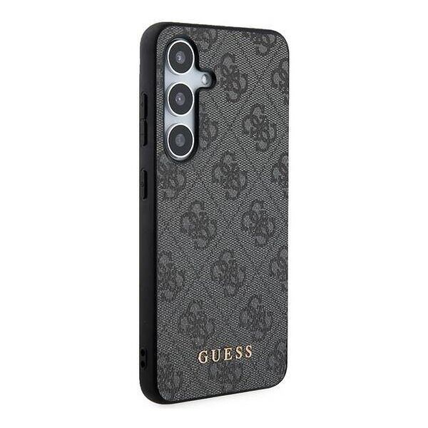 Original Case SAMSUNG GALAXY A35 5G Guess Hard Case 4G Metal Gold Logo (GUOHCSA35G4GFGR) black 3666339259686