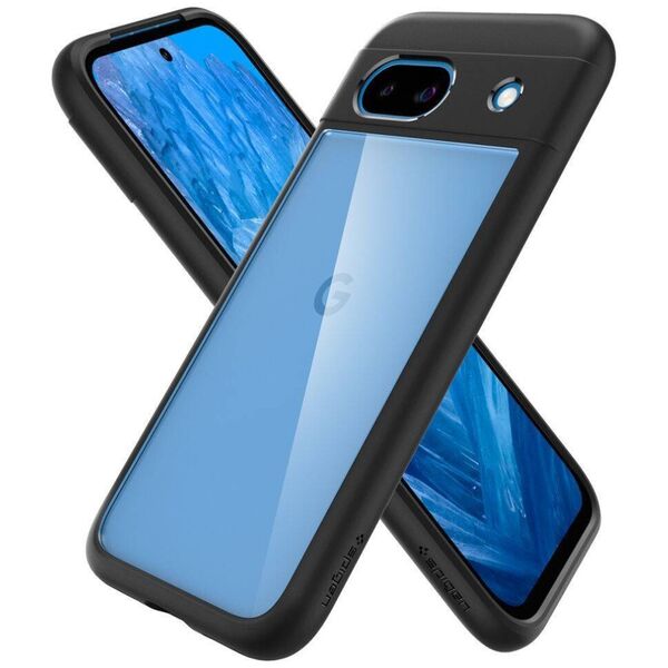 Case GOOGLE PIXEL 8A Spigen Ultra Hybrid Matte black 8809971221481