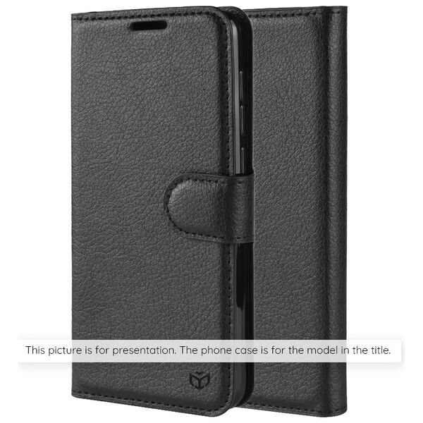 Techsuit Husa pentru Xiaomi Redmi Note 13 Pro+ 5G - Techsuit Leather Folio - Black 5949419125582 έως 12 άτοκες Δόσεις
