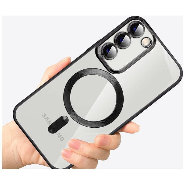 Techsuit Husa pentru Samsung Galaxy S21 5G - Techsuit Luxury Crystal MagSafe - Deep Green 5949419136267 έως 12 άτοκες Δόσεις