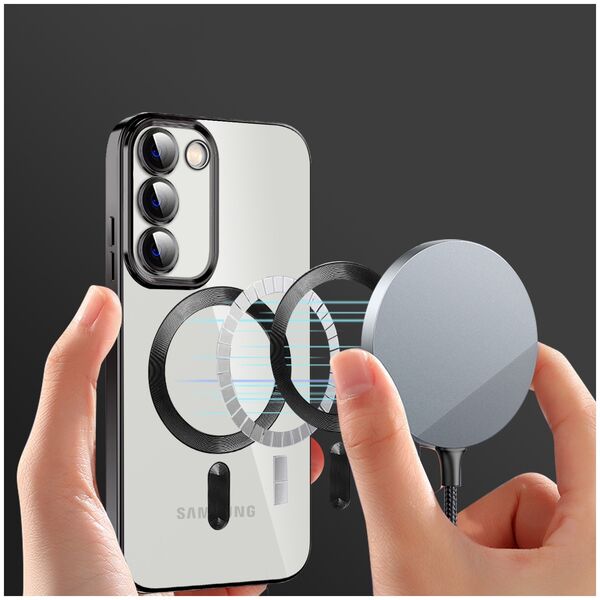 Techsuit Husa pentru Samsung Galaxy S21 5G - Techsuit Luxury Crystal MagSafe - Deep Green 5949419136267 έως 12 άτοκες Δόσεις