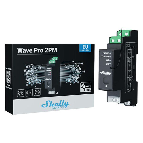 Shelly  063548  WavePro2PM έως και 12 άτοκες δόσεις 3800235269121