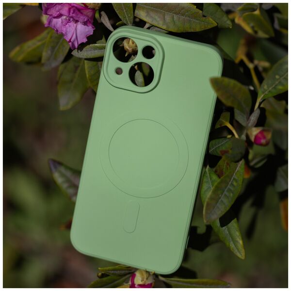 Simple Color Mag case for iPhone 15 6,1&quot; light green 5907457752733