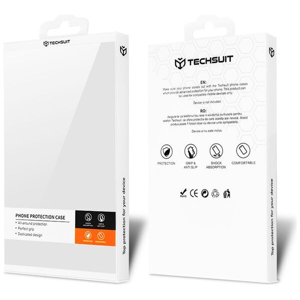 Techsuit Case for Samsung Galaxy S21 Ultra 5G - Techsuit Luxury Glitter MagSafe - Silver 5949419132306 έως 12 άτοκες Δόσεις
