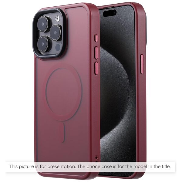 Techsuit Case for iPhone 13 Pro - Techsuit HaloFrost MagSafe Series - Bordeaux 5949419148277 έως 12 άτοκες Δόσεις