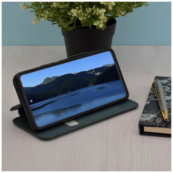 Techsuit Husa pentru Huawei Pura 70 - Techsuit Safe Wallet Plus - Green 5949419165762 έως 12 άτοκες Δόσεις