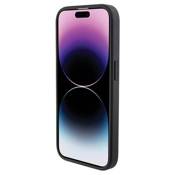Original Case APPLE IPHONE 15 PRO BMW Stamped Tricolor Stripe (BMHCP15L22NSTB) black 3666339143930