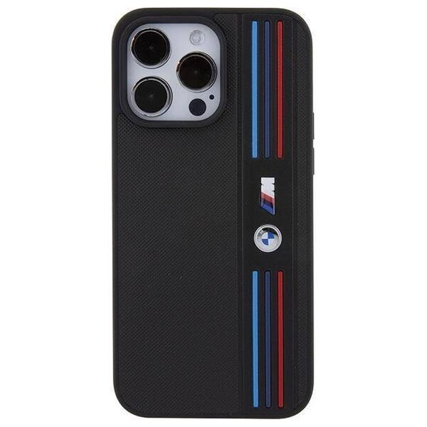 Original Case APPLE IPHONE 15 PRO BMW Tricolor M Collection (BMHCP15L22PPMK) black 3666339143442
