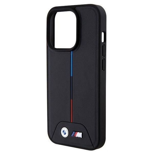 Original Case APPLE IPHONE 15 PRO BMW Quilted Tricolor MagSafe (Bmhmp15l22pvtk) black 3666339145767