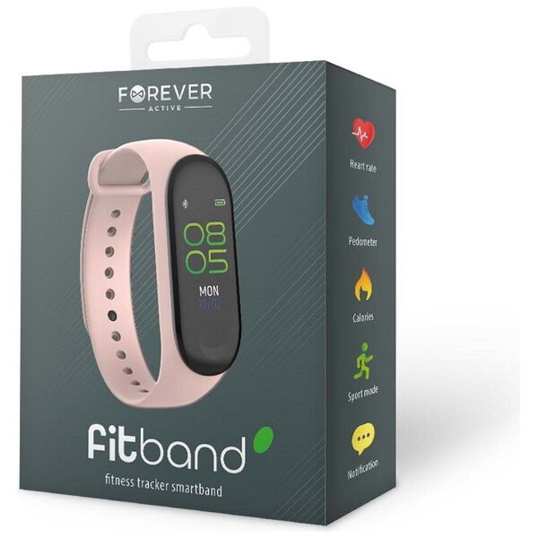 Forever smart bracelet Forever SB-50 pink 5900495908346
