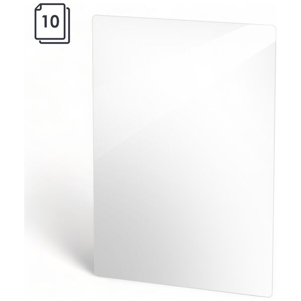 Protective film sheet No brand, Hydrogel, 10pcs, For plotter, UV PET, Clear, 150um, 120x180mm - 52744 έως 12 άτοκες Δόσεις