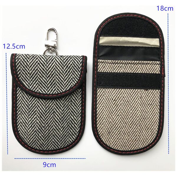 Techsuit RFID Key and Card Holder, 12.5x9 - Techsuit (AF1) - Grey 5949419151529 έως 12 άτοκες Δόσεις